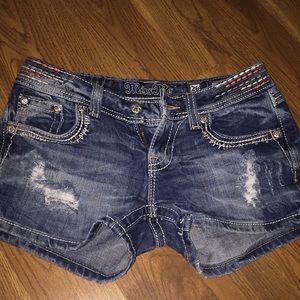 Size 26 Miss Me shorts